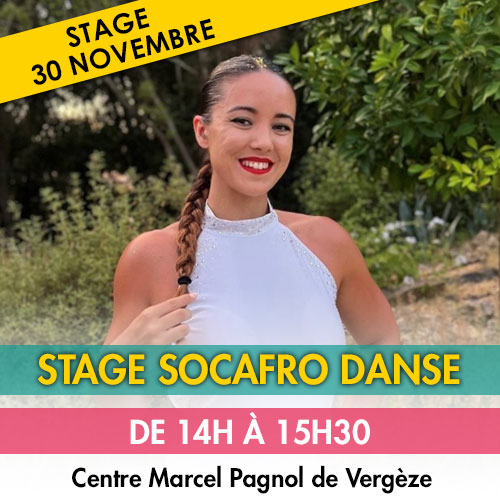 Stage Socafro danse Vergèze